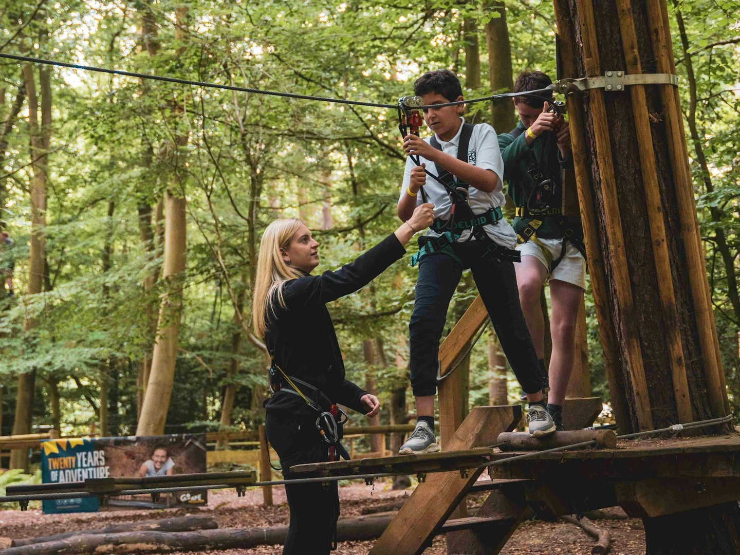 You’ll find a Go Ape adventure near you – from the wilds of Scotland to city parks like Battersea.